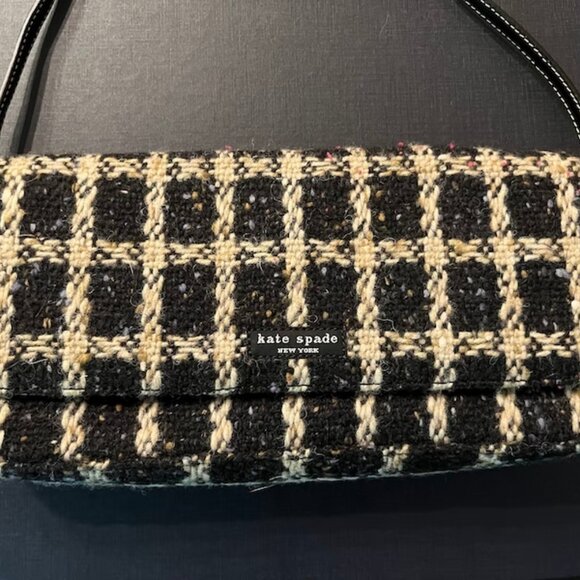 Kate Spade Wool Tweed Clutch - Picture 2 of 9